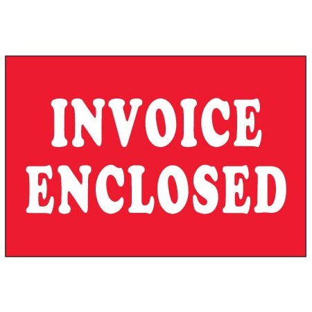 Bsc Preferred 2 x 3'' - ''Invoice Enclosed'' Labels BUY00024080